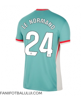 Atletico Madrid Robin Le Normand #24 Tricou Fotbal Replică 2024-25 Barbati Deplasare
